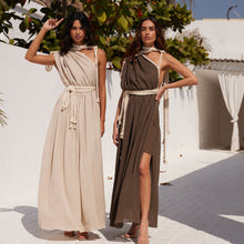 Load image into Gallery viewer, Boho Dress (Khaki)