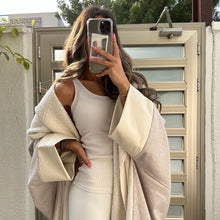 Load image into Gallery viewer, Reversible Bisht (white)