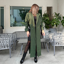 Load image into Gallery viewer, Uneven Coat (Pine Green)