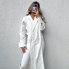 Load image into Gallery viewer, Uneven Coat (white)