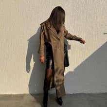 Load image into Gallery viewer, Uneven Coat (Taupe)