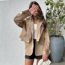 Load image into Gallery viewer, Double Layer Blazer (All Beige)