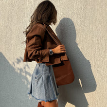 Load image into Gallery viewer, Double Layer Blazer (All Brown)