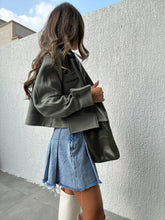 Load image into Gallery viewer, Double Layer Blazer (Olive Green)