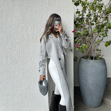 Load image into Gallery viewer, Uneven Coat (gray)