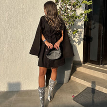 Load image into Gallery viewer, Cape Dress (Black)