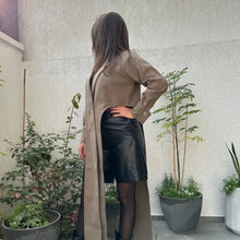 Load image into Gallery viewer, Uneven Coat (Taupe)