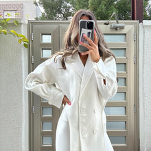 Load image into Gallery viewer, Uneven Coat (white)