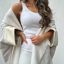 Load image into Gallery viewer, Reversible Bisht (white)