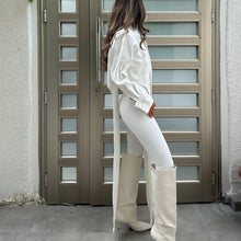 Load image into Gallery viewer, Uneven Coat (white)