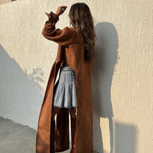 Load image into Gallery viewer, Uneven Coat (Chocolate Brown)