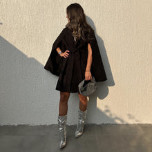 Load image into Gallery viewer, Cape Dress (Black)