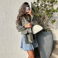 Load image into Gallery viewer, Double Layer Blazer (Olive Green)