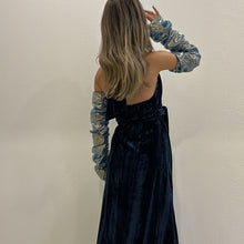 Load image into Gallery viewer, Nira Wrap Dress (Blue)