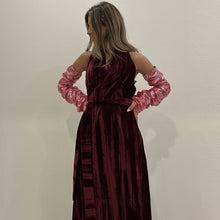 Load image into Gallery viewer, Nira Wrap Dress (Maroon)