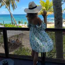 Load image into Gallery viewer, Bloom (green ikat)