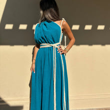 Load image into Gallery viewer, Boho Dress (Blue)
