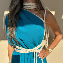 Load image into Gallery viewer, Boho Dress (Blue)