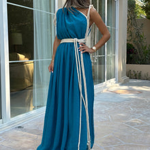 Load image into Gallery viewer, Boho Dress (Blue)