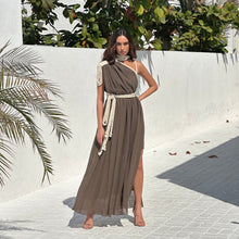 Load image into Gallery viewer, Boho Dress (Khaki)