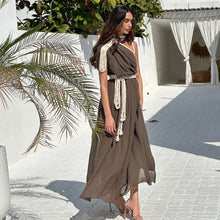 Load image into Gallery viewer, Boho Dress (Khaki)