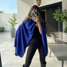 Load image into Gallery viewer, Shawl/Scarf Top (Royal Blue)