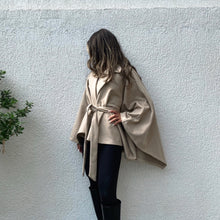 Load image into Gallery viewer, Cape Jacket (Beige)