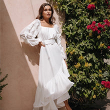 Load image into Gallery viewer, Asymmetric dress (white)