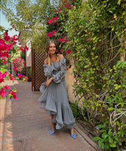 Load image into Gallery viewer, Asymmetric dress (grey)