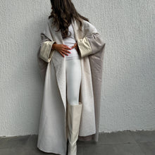 Load image into Gallery viewer, Reversible Bisht (white)
