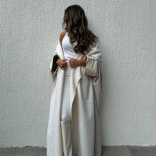 Load image into Gallery viewer, Reversible Bisht (white)
