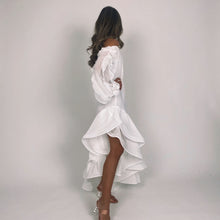 Load image into Gallery viewer, Asymmetric dress (white)
