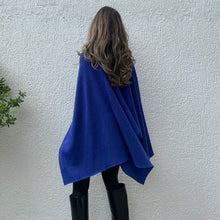 Load image into Gallery viewer, Shawl/Scarf Top (Royal Blue)
