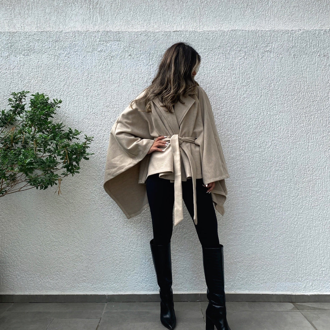 Cape Jacket (Beige)